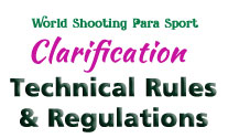 Clarification Technical Rules