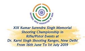 XIX Kumar Surendra Singh Memorial Shooting Championship
