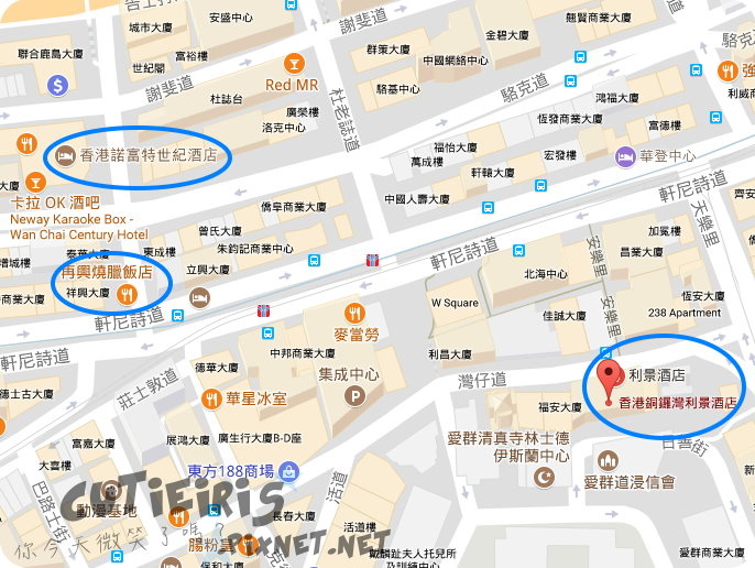 香港∥灣仔利景酒店(The Charterhouse Causeway Bay Hotel‎)家庭房除了床什麼都沒有 3 1499574594 597148334