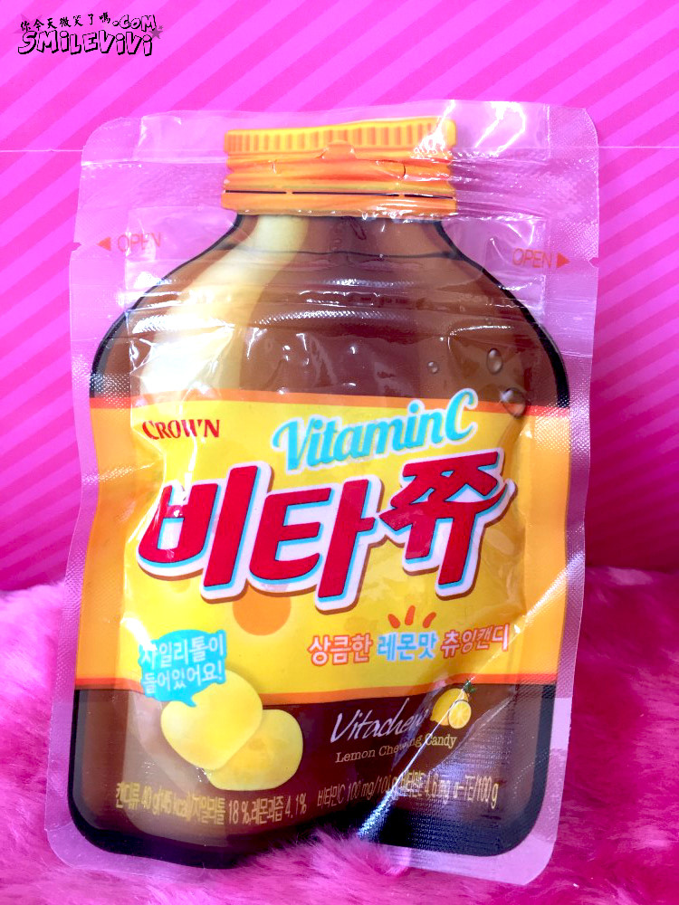 軟糖∥韓國飲料造型軟糖Part 6 LOTTE可樂軟糖(콜라젤리)、橘子軟糖(오렌지맛젤리;Orange Taste Jelly)、維他命軟糖(비타쮸;Vitamin c) 12 Vitamin%20%281%29